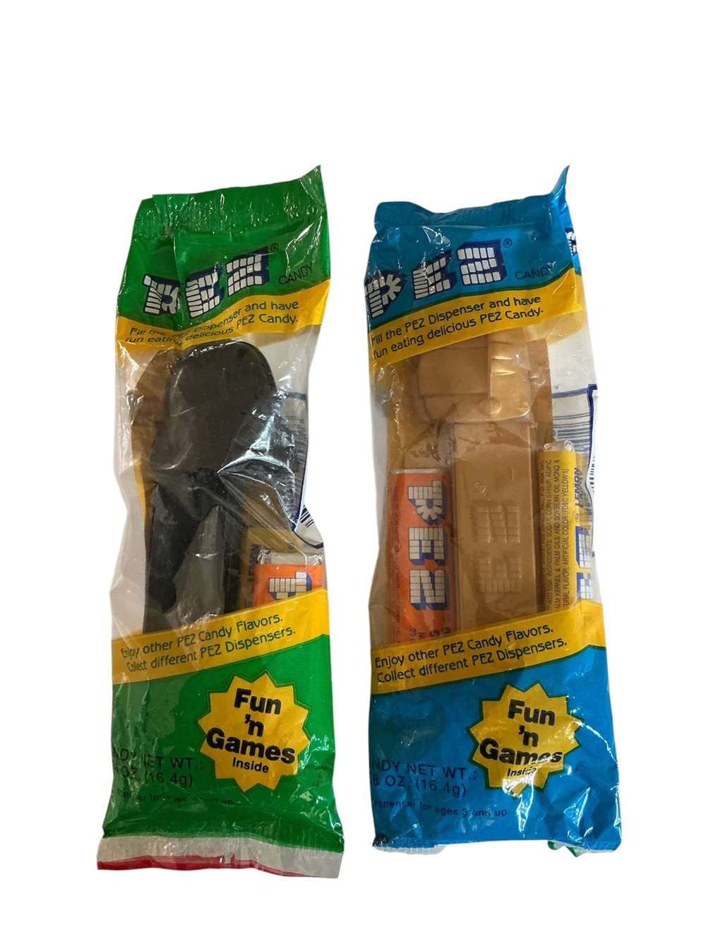 Vintage Sealed Star Wars Lot Pez Candy Dispensers 1997 Darth Vader & C-3PO